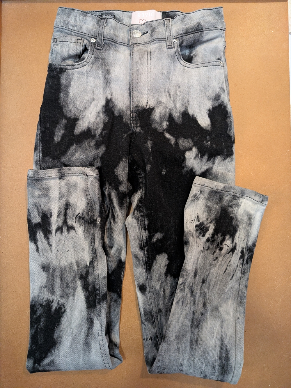 Revice Denim Uptown Twister Jeans Acid Wash Size 24 Or Equivalent 00